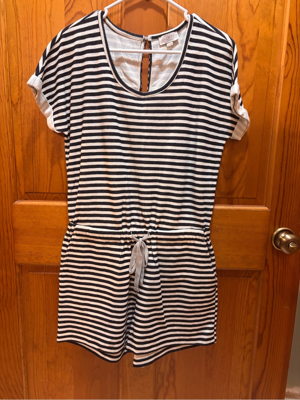 LOFT striped romper